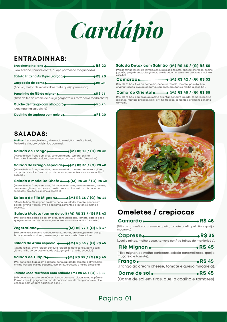 Menu Naturalle - Restaurante De Alimentacao Saudavel-1